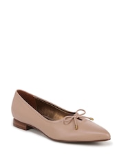 Naturalizer Wide Fit Joiner Ballet Flat Shoes - Image 3 of 7