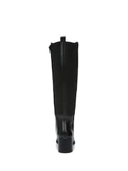 Naturalizer Wide Fit Brent Wide Calf Knee Black High Boots - Image 5 of 8