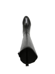Naturalizer Wide Fit Brent Wide Calf Knee Black High Boots - Image 6 of 8