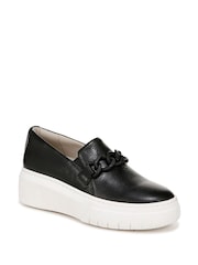 Naturalizer Daphne Wide Fit Slip-on Black Trainers - Image 3 of 7