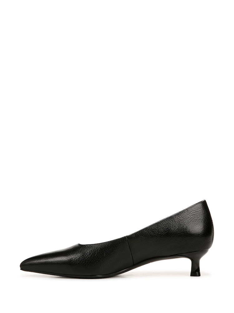 Negro - Zapatos de salón de tacón bajo y corte ancho Natalia de Naturalizer - Imagen 2 de 7