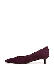 Morado - Zapatos de salón de tacón bajo y corte ancho Natalia de Naturalizer - Imagen 2 de 8