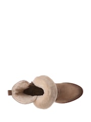 Naturalizer Verney-Moto Wide Fit Water Repellent Ankle Boots - Image 4 of 5