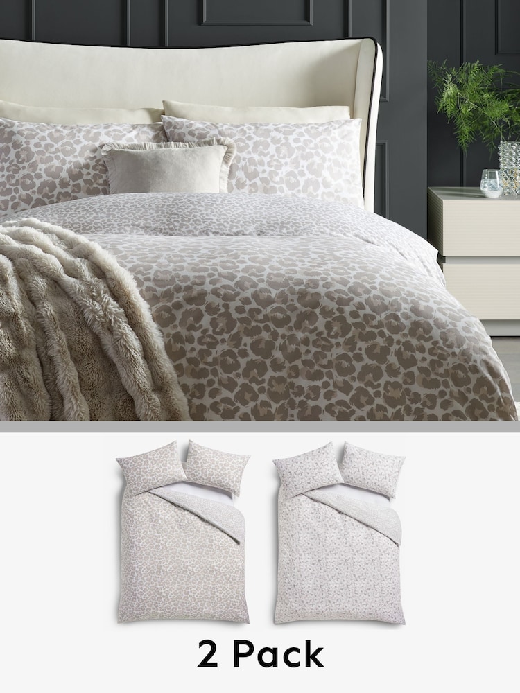 Juego de 2 fundas de almohada y funda de edredón reversibles - Imagen 1 de 9 Juego de 2 fundas de almohada y funda de edredón reversibles - Imagen 1 de 9