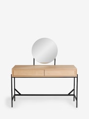 Jasper Conran London Whitewashed Oak Aden Dressing Table - Image 9 of 9