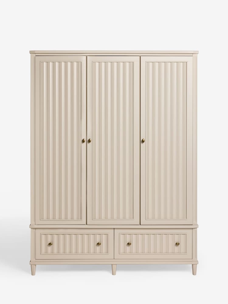 Nina Campbell Putty Willis Triple Wardrobe - Image 1 of 9