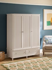 Nina Campbell Putty Willis Triple Wardrobe - Image 6 of 9