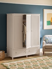 Nina Campbell Putty Willis Triple Wardrobe - Image 7 of 9
