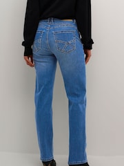 Cream Blue Cramalie Straight Leg Shape Fit Jeans - Image 2 of 6