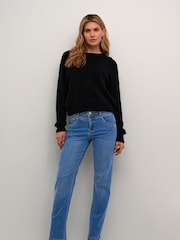Cream Blue Cramalie Straight Leg Shape Fit Jeans - Image 3 of 6