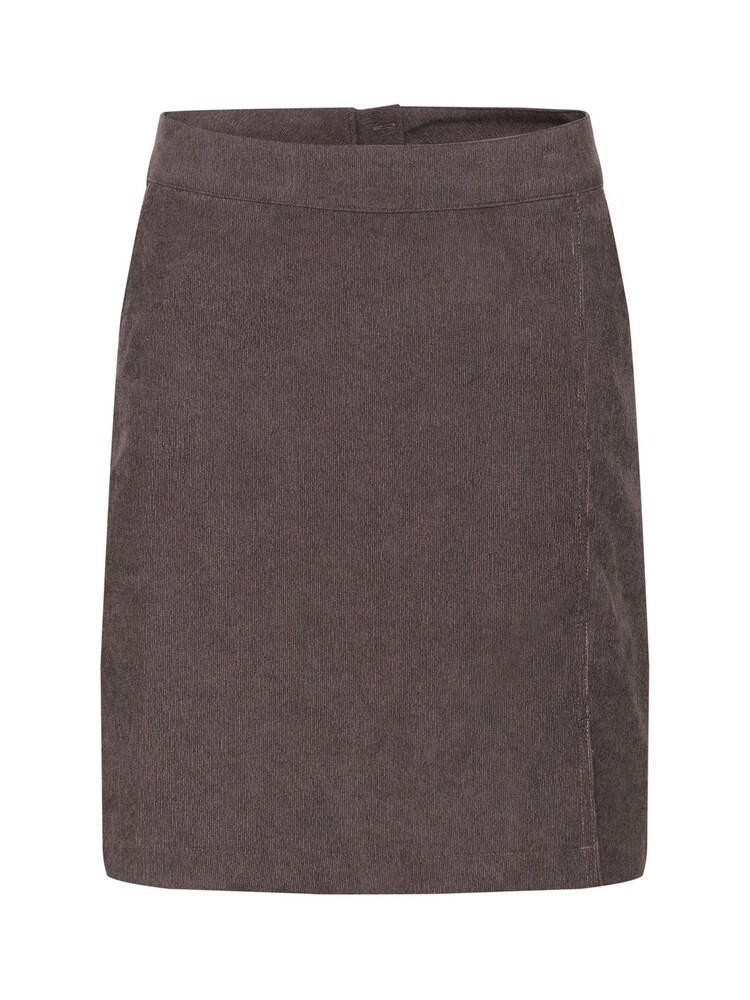 Kaffe Vera Corduroy Above Knee Length Brown Skirt - Image 5 of 7