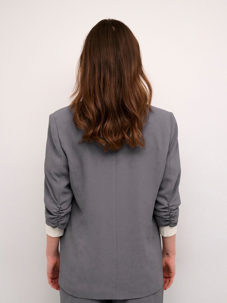 Cream Grey Crcocamia Single-Breasted Blazer - Image 2 of 6
