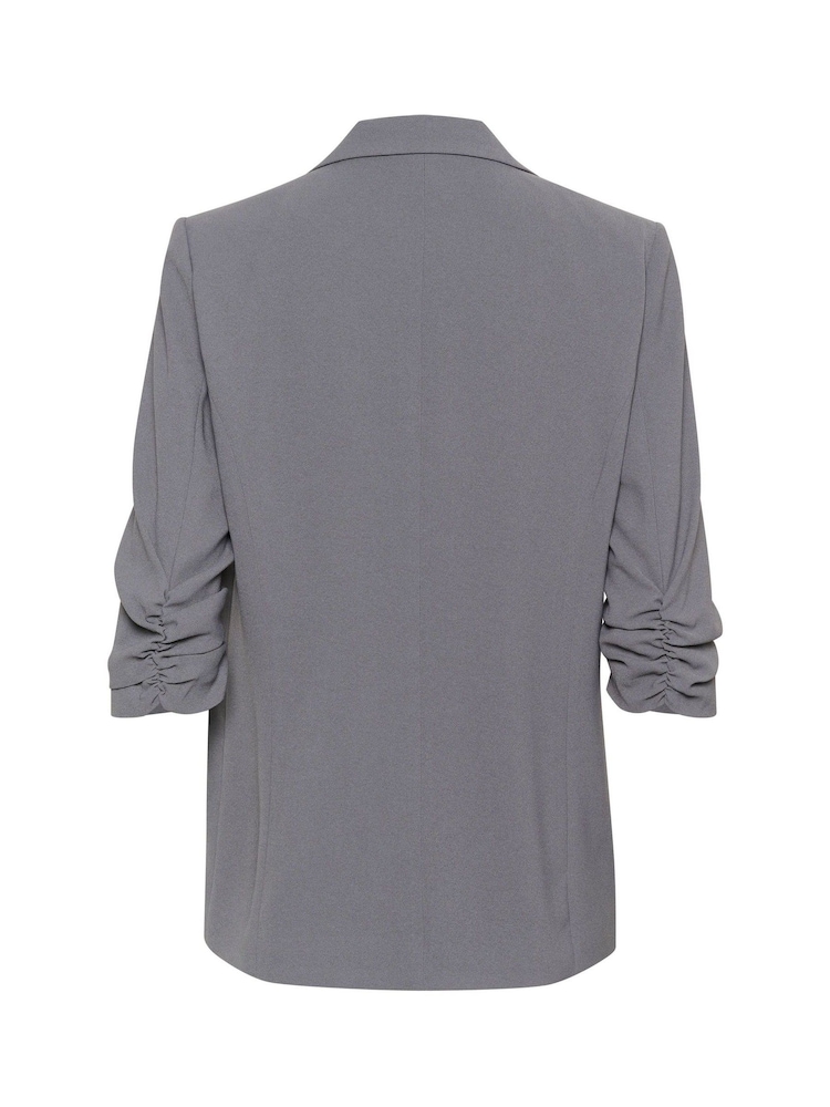 Cream Grey Crcocamia Single-Breasted Blazer - Image 6 of 6