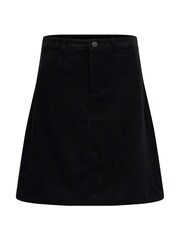 Cream Crcory Above The Knee Corduroy Black Skirt - Image 5 of 6