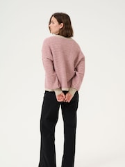 Kaffe KAellery Crew Neck Casual Fit Pullover Jumper - Image 2 of 6