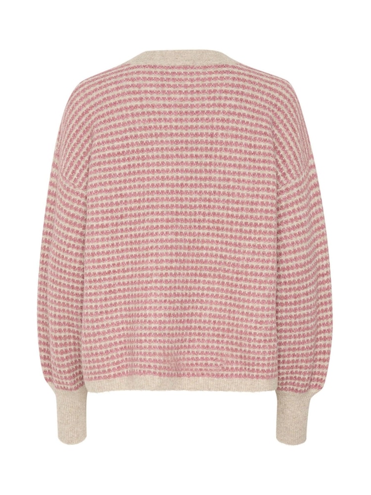 Kaffe KAellery Crew Neck Casual Fit Pullover Jumper - Image 6 of 6