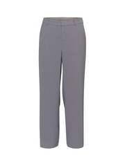 Cream Grey Crcocamia High-Waisted Wide Leg Trousers - Image 5 of 6