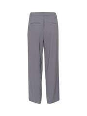 Cream Grey Crcocamia High-Waisted Wide Leg Trousers - Image 6 of 6