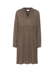 Kaffe Babett Long Sleeve Knee Length Dress - Image 5 of 6