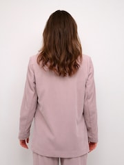 Cream Purple Crcory Single-Breasted Corduroy Blazer - Image 2 of 6