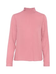 Kaffe Casual Fit KAtrine Smock Neck Blouse - Image 5 of 5