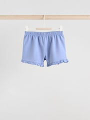 Blue/White Floral Baby Frill T-Shirt and Shorts Set 6 Piece - Image 10 of 16