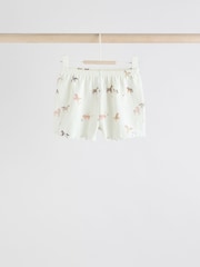 Pink/ White and Blue Horse Baby Frill T-Shirt and Shorts Set 6 Piece - Image 8 of 15