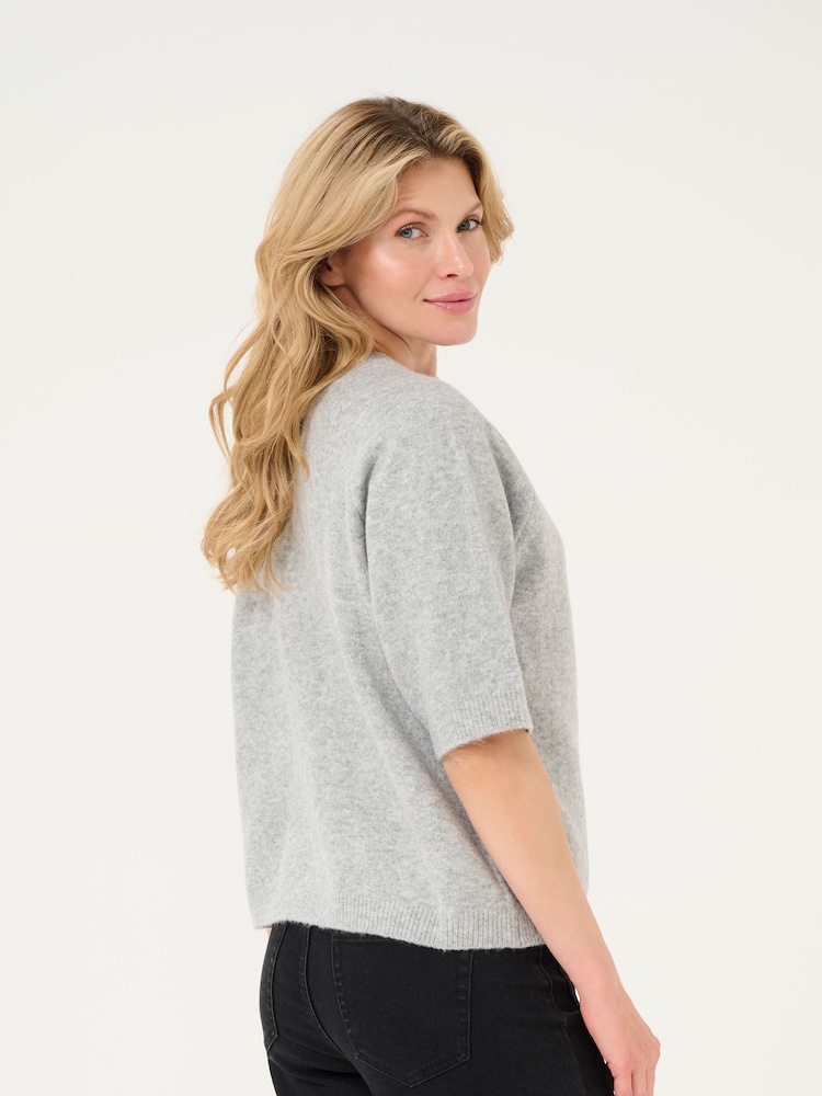 Kaffe Loose Fit KAsylvie Half Sleeves Pullover Jumper - Image 2 of 6