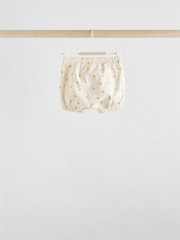 Yellow/ White Fruit - Baby Short Sleeve 100% Cotton Top and Shorts Set - Image 12 of 15