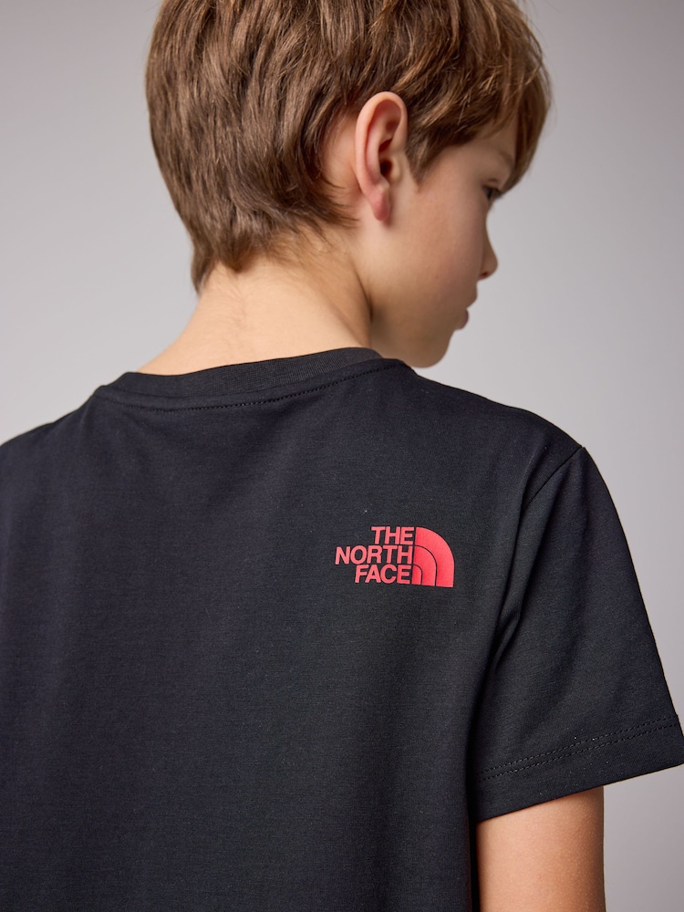 The North Face Black Teen Simple Dome T-Shirt - Image 4 of 6