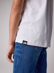 The North Face White Teen Simple Dome Short Sleeve T-Shirt - Image 4 of 6