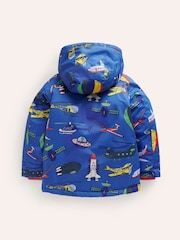 Boden Blue Sherpa Lined Transport Anorak - Image 2 of 4