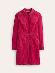 Boden Berry Pink Tall Twisted Waist Jersey Dress - Image 5 of 5
