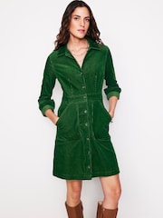 Boden Denim Green Tall Twisted Waist Jersey Dress - Image 4 of 5
