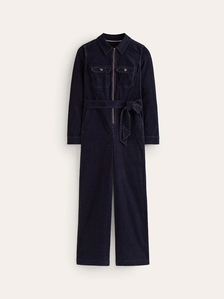 Boden Blue Cord Utility Jumpsuit - Image 6 of 6