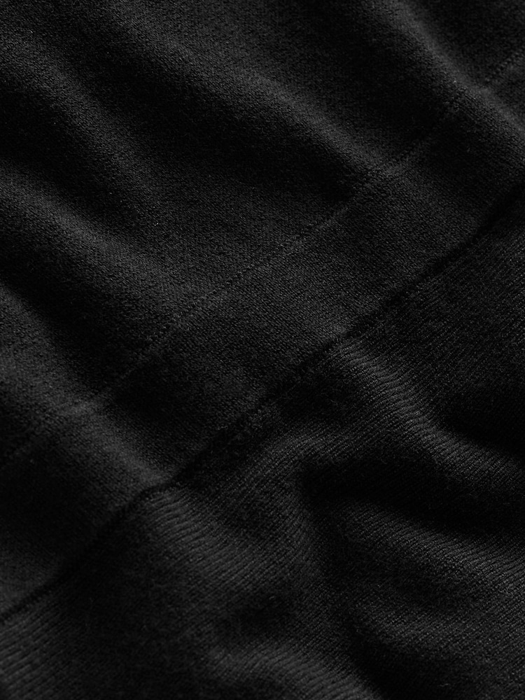 Boden Black/Animal Tall Twisted Waist Jersey Dress - Image 6 of 6