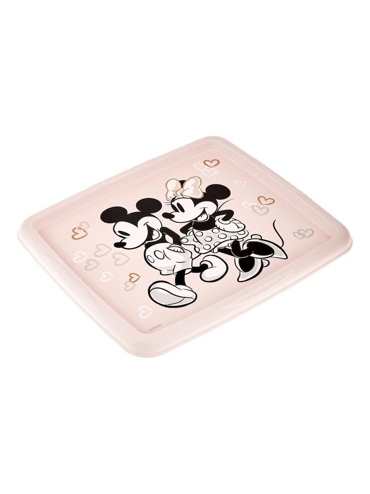 Keeper 2 Pack Nordic Pink Minnie Mouse15L Stacking Storage Box With Lid - Image 4 of 4