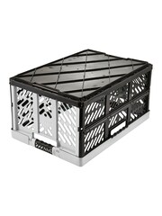 Keeeper 2 Pack Nordic Grey Black Ultra Strong 45L Folding Box With Softgrip Handles - Image 3 of 5