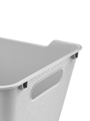 Keeper 6 Pack Nordic Grey Lotta 6L Stacking & Nesting Storage Boxes - Image 3 of 4