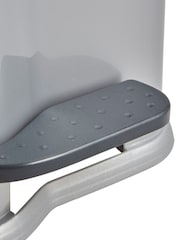 Keeper Silver and Black Gunner Dual Compartment Pedal Dustbin - Image 5 of 5