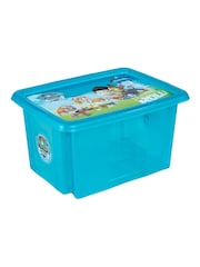 Keeper 2 Pack Paw Patrol Stacking Storage Box With Lids 15L - Image 2 of 4