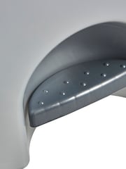 Keeper Silver and Black Torge Dual Compartment Pedal Dustbin - Image 3 of 5