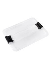 Keeper 4 Pack Crystal Clear Cornelia 12L Crystal Storage Box With Locking Clips - Image 4 of 4
