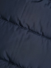 River Island Blue Quilted Gilet - Image 4 of 4