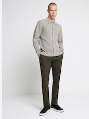 River Island Green Suit Trousers - Image 1 of 4