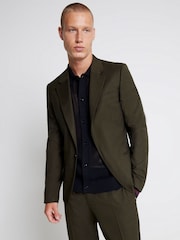 River Island Green Suit Jacket - Image 1 of 4