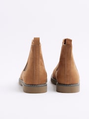 River Island Brown Crepe Sole Chelsea Boots - Image 3 of 4