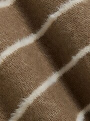 River Island Natural Brushed Crew Jumper - Image 4 of 4
