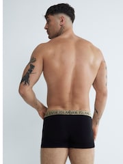 ذهبي - حزمة من 4 بوكسرات بحزام خصر برّاق من River Island - صورة 3 من 5