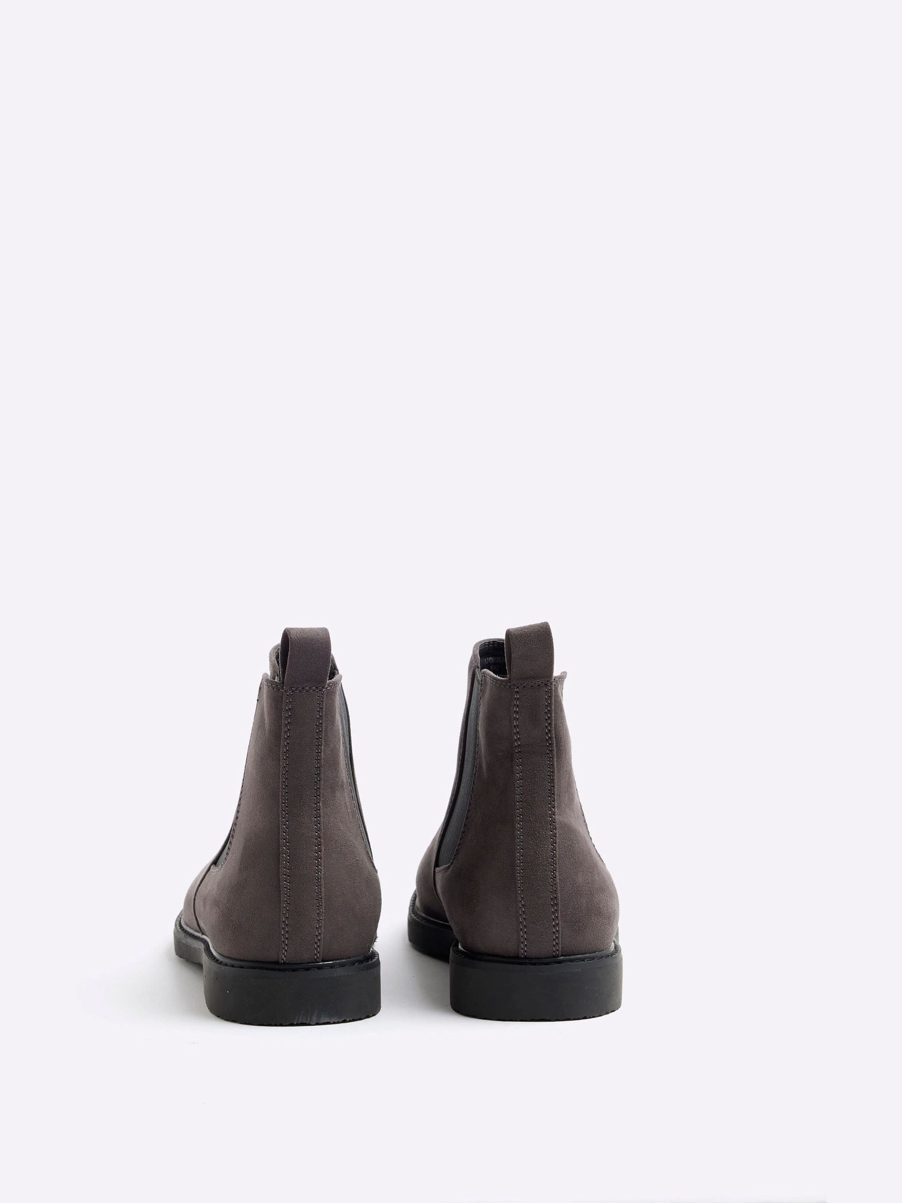 Buy River Island Grey Crepe Sole Chelsea Boots from Next USA